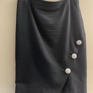 Tracy Reese New York size 6 skirt with three gorgeous  rhinestone buttons
